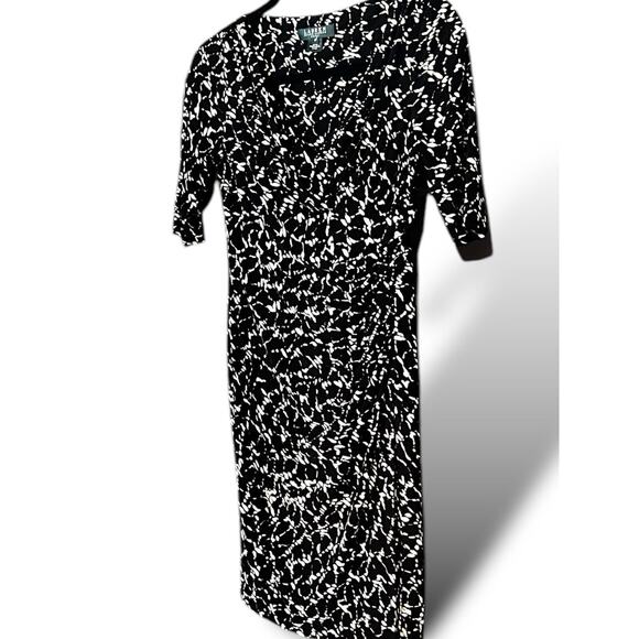 Lauren Ralph Lauren Dresses & Skirts - Lauren Ralph Lauren Crossover V-Neck Half Sleeve Dress Women Size 2 Petite
